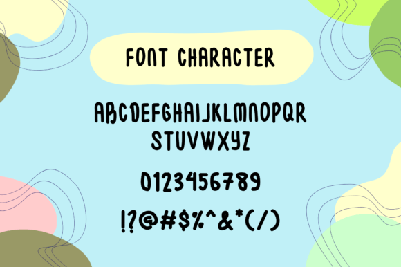 Lopertakid Font PNG with transparent background - Preview 1