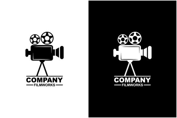 Vintage Camera Video Logo Image
