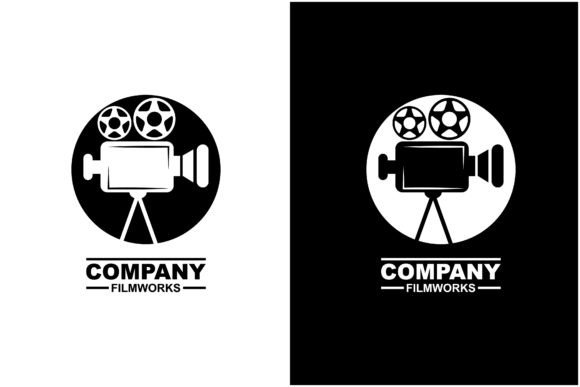 Vintage Camera Video Logo Image