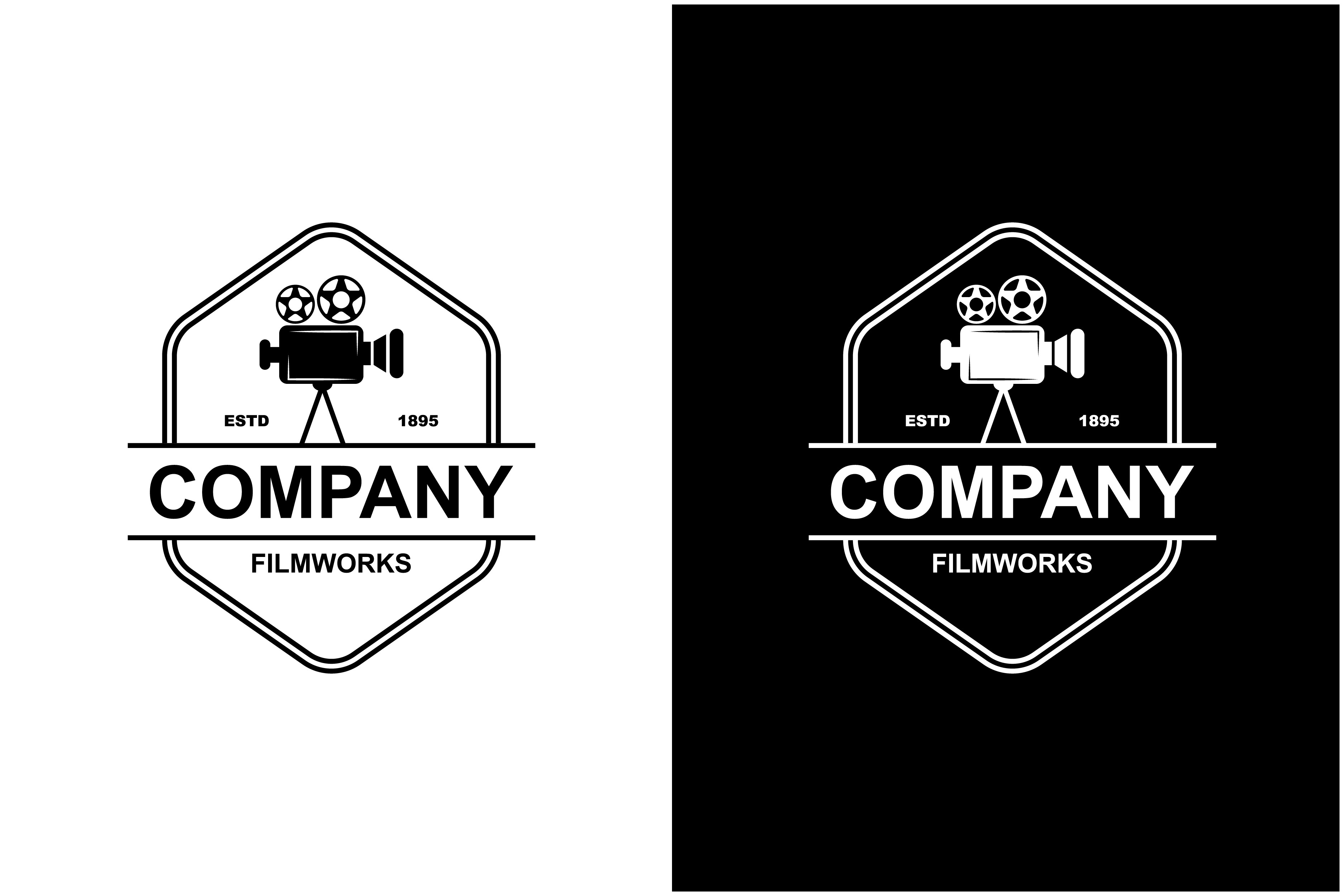 Vintage Camera Video Logo Image