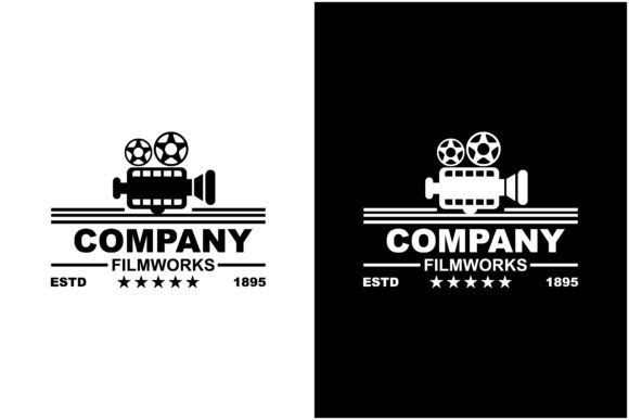 Vintage Camera Video Logo Image