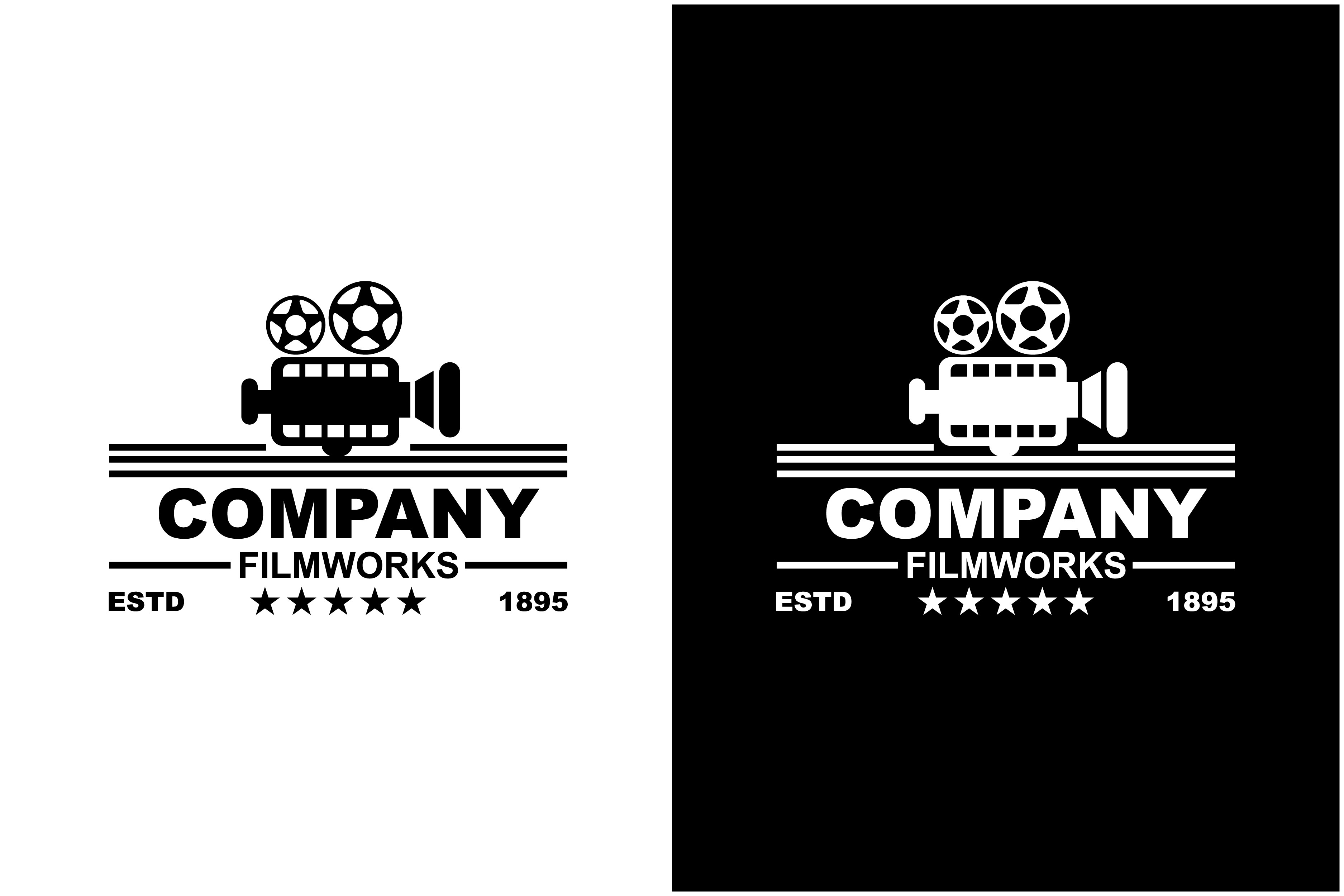 Vintage Camera Video Logo Image
