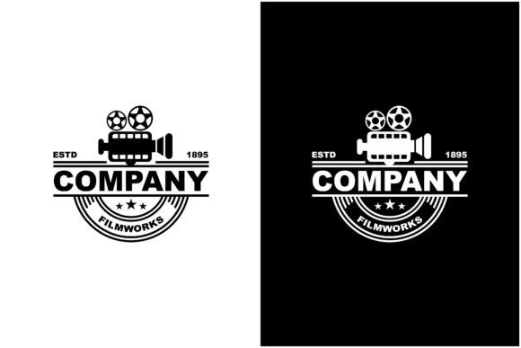 Vintage Camera Video Logo Image
