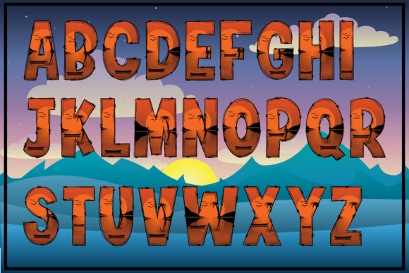 Camp Font - Preview 1