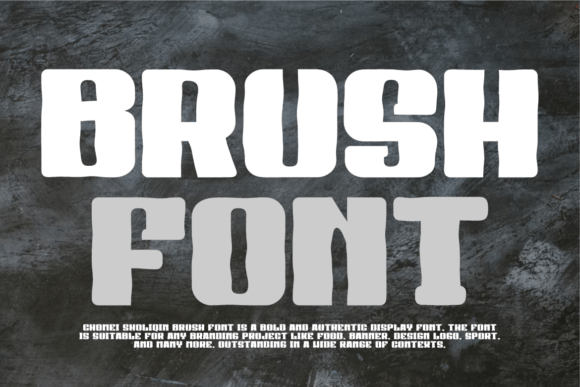Chomei Sholiqin Brush Font - Preview 1