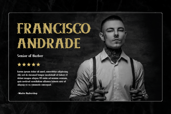 Damor Font - Preview 2