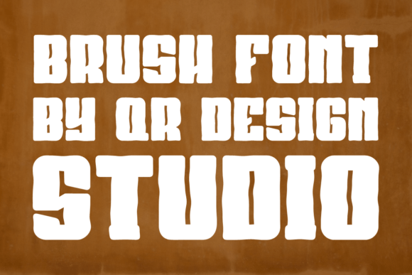 Jempron Brush Font PNG with transparent background - Preview 3