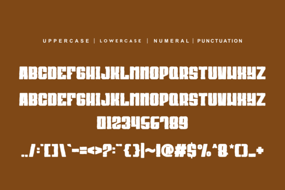 Jempron Brush Font PNG with transparent background - Preview 6