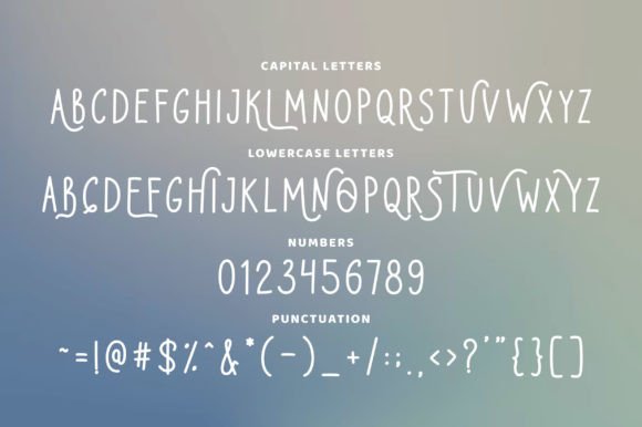 Lily Bird Font PNG with transparent background - Preview 5
