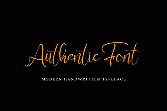 Authorize Font - Preview 3