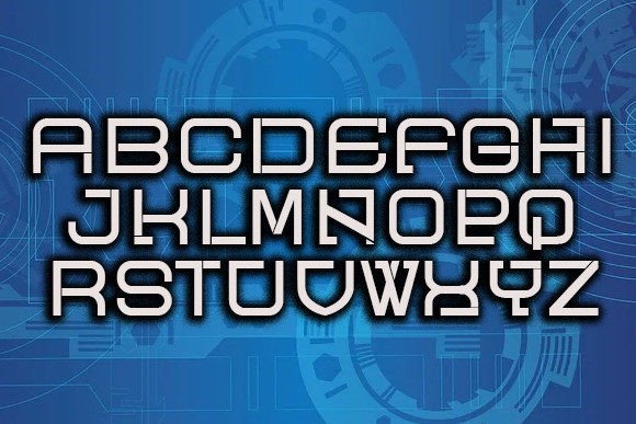 League Font PNG with transparent background - Preview 3