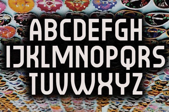 Mohican Font PNG with transparent background - Preview 2