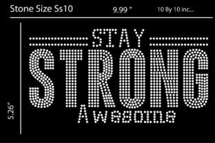 Springsteen Rhinestone Template Rhinestone Design Templates.... Graphic by design spring · Creative Fabrica