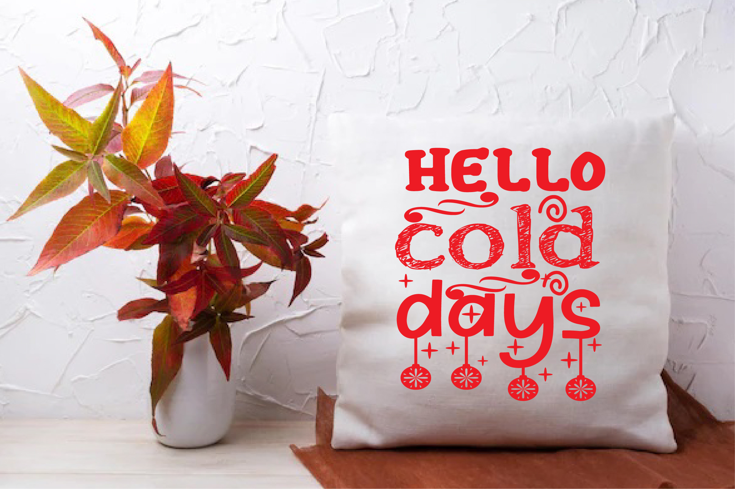 Cold Days Pinterest Hello Cold Days Graphic by BD CRAFTER · Creative Fabrica