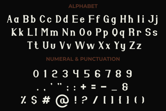 Alano Font - Preview 1