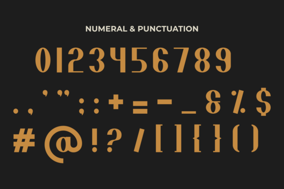Baron Nonea Font - Preview 2