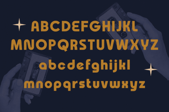 Binary Groove Font - Preview 1