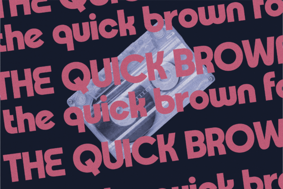 Binary Groove Font - Preview 6