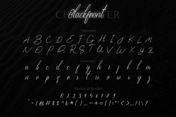Blackfront Font - Preview 5