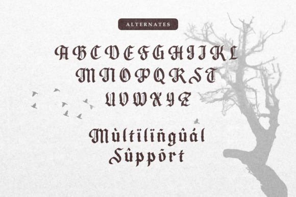 Blood Sheed Font - Preview 3