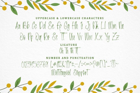Cheerful Spring Font - Preview 6