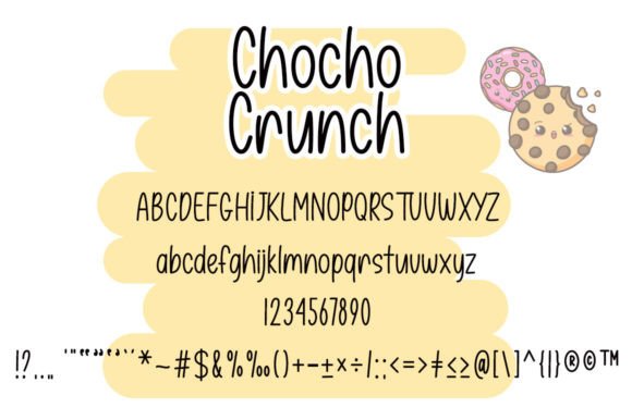 Chocho Crunch Font - Preview 5