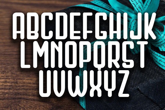 Daily Gifts Font PNG with transparent background - Preview 2