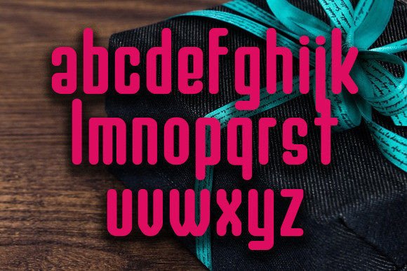 Daily Gifts Font PNG with transparent background - Preview 3