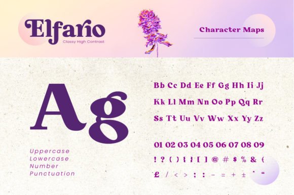 Elfario Font - Preview 1