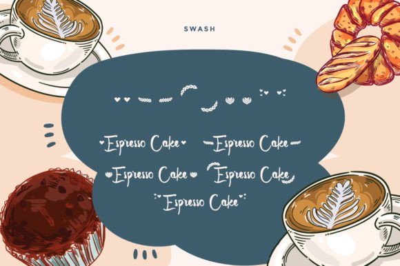 Espresso Cake Font - Preview 5