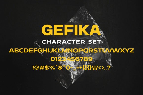 Gefika Font - Preview 5