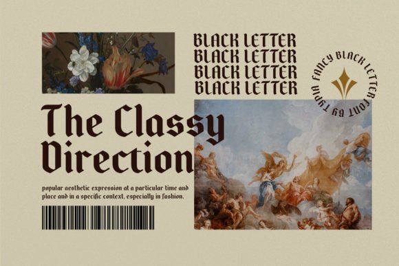 Gold and After Font - Preview 5