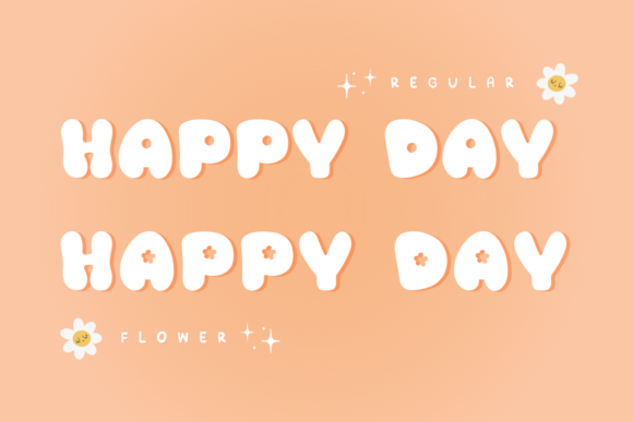 Happy Day Font - Preview 1