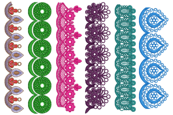 Intricate Borders Set