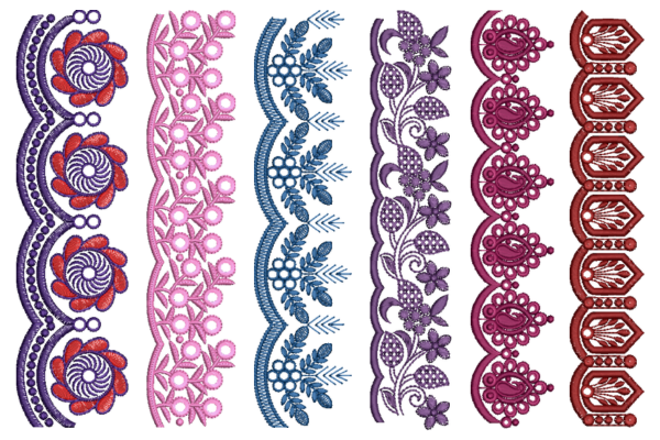 Intricate Vintage Borders Set