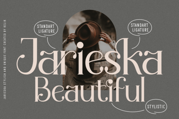 Jarieska Font PNG with transparent background - Preview 5