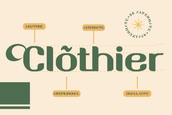 Krofi Font PNG with transparent background - Preview 2