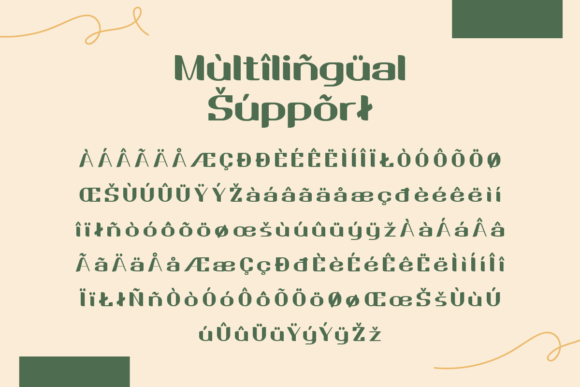 Krofi Font PNG with transparent background - Preview 5