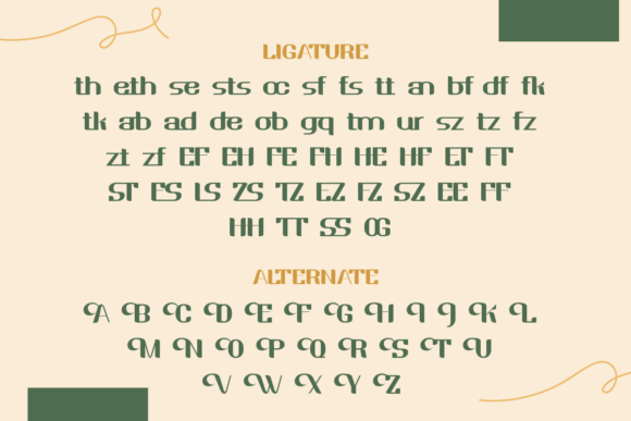 Krofi Font PNG with transparent background - Preview 6