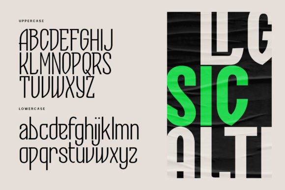 Novare Font PNG with transparent background - Preview 2
