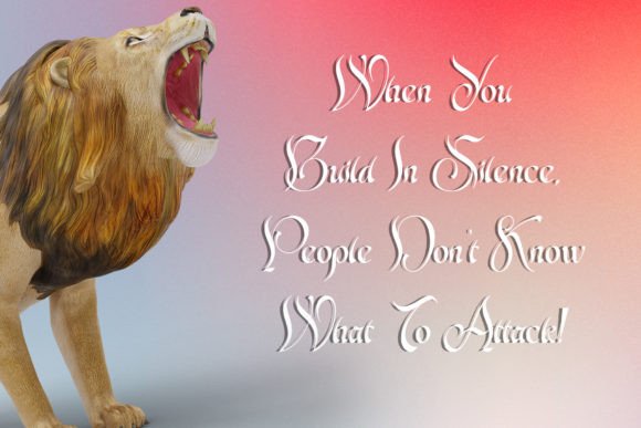 Romios Font PNG with transparent background - Preview 4