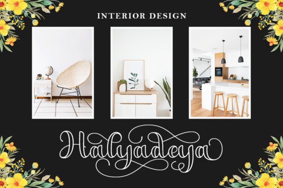 Aeylina Outline Font - Preview 3
