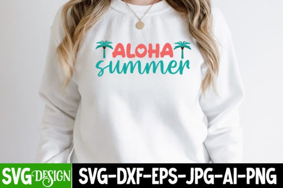 Aloha Summer Svg Design Graphics
