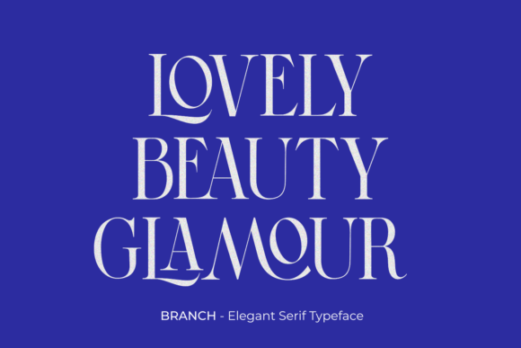 Branch Font - Preview 3