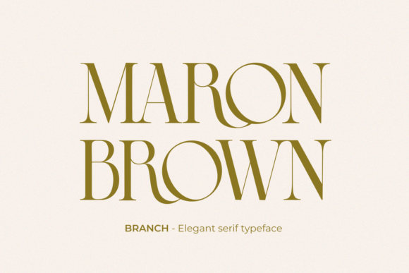 Branch Font - Preview 6