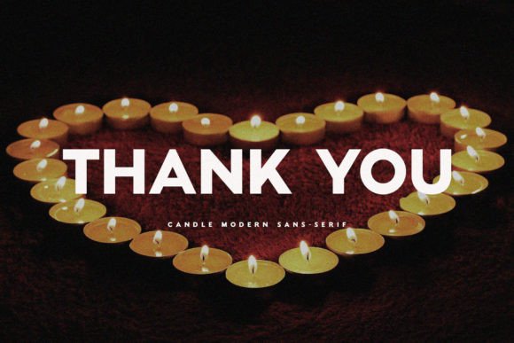 Candle Font - Preview 5