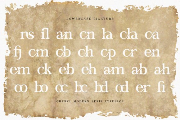 Cheryl Font - Preview 5