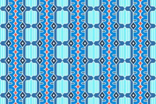 Pattern Abstract Blue Graphic by noory.shopper · Creative Fabrica