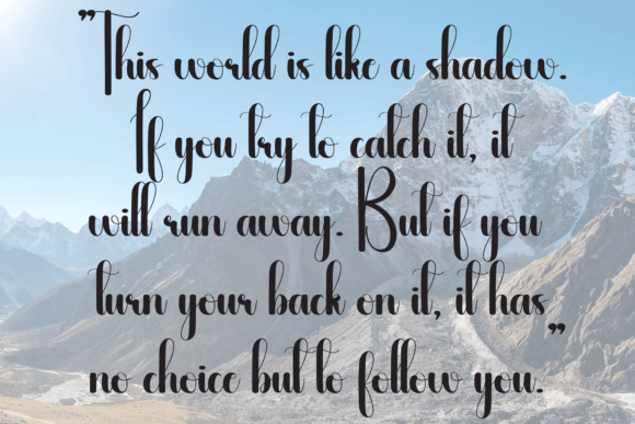 Amellia Font - Preview 5
