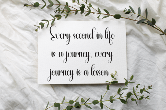 Blancing Font - Preview 3